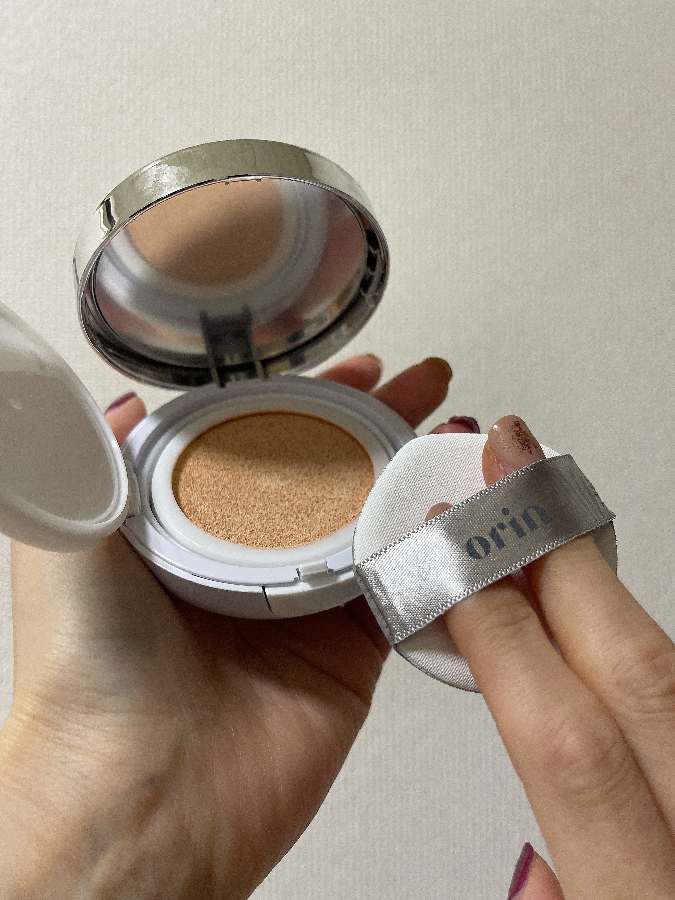 Glow High Cover Cushion/orin/クッションファンデーションを使ったクチコミ（1枚目）