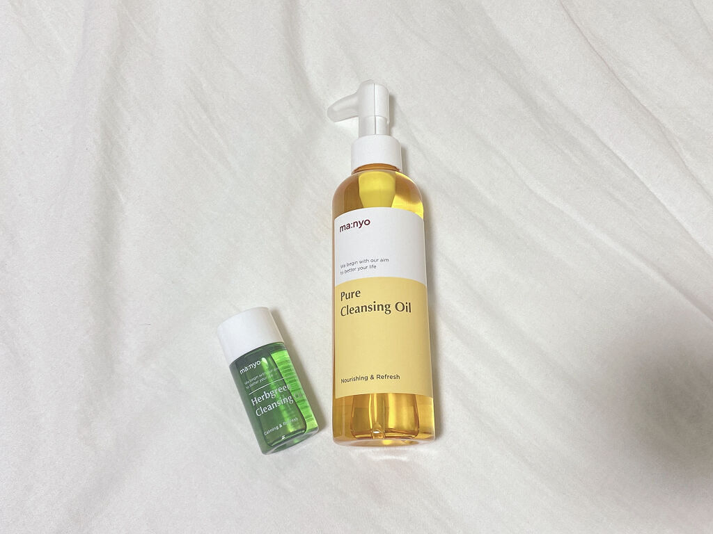 Herbgreen クレンジングオイル/manyo/オイルクレンジングを使ったクチコミ（1枚目）