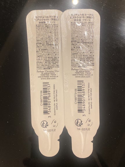 カプチュール トータル ヒアルショット/Dior/美容液を使ったクチコミ(2枚目)