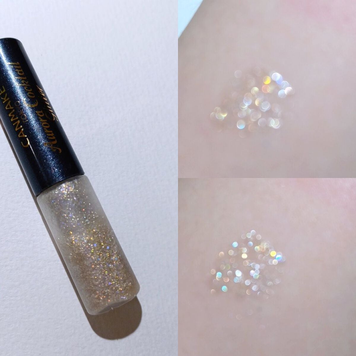 オーロラカクテルグリッター/キャンメイク/アイシャドウを使ったクチコミ(1枚目)