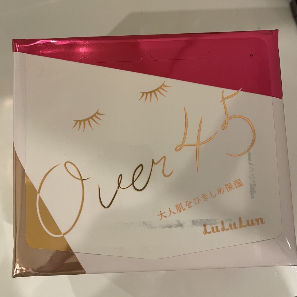 ルルルンOVER45 カメリアピンク（モイスト）/ルルルン/シートマスク・パックを使ったクチコミ（1枚目）