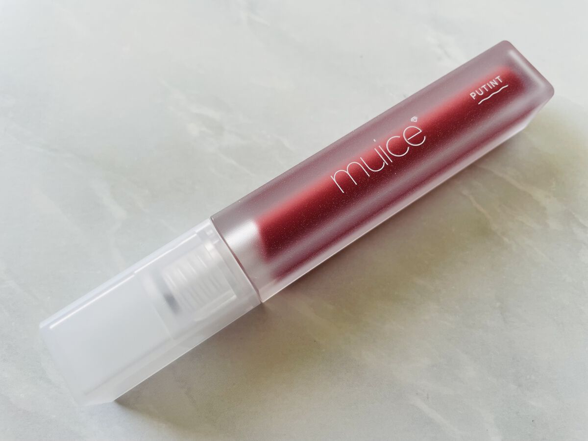 プティント/muice/リップティントを使ったクチコミ（1枚目）