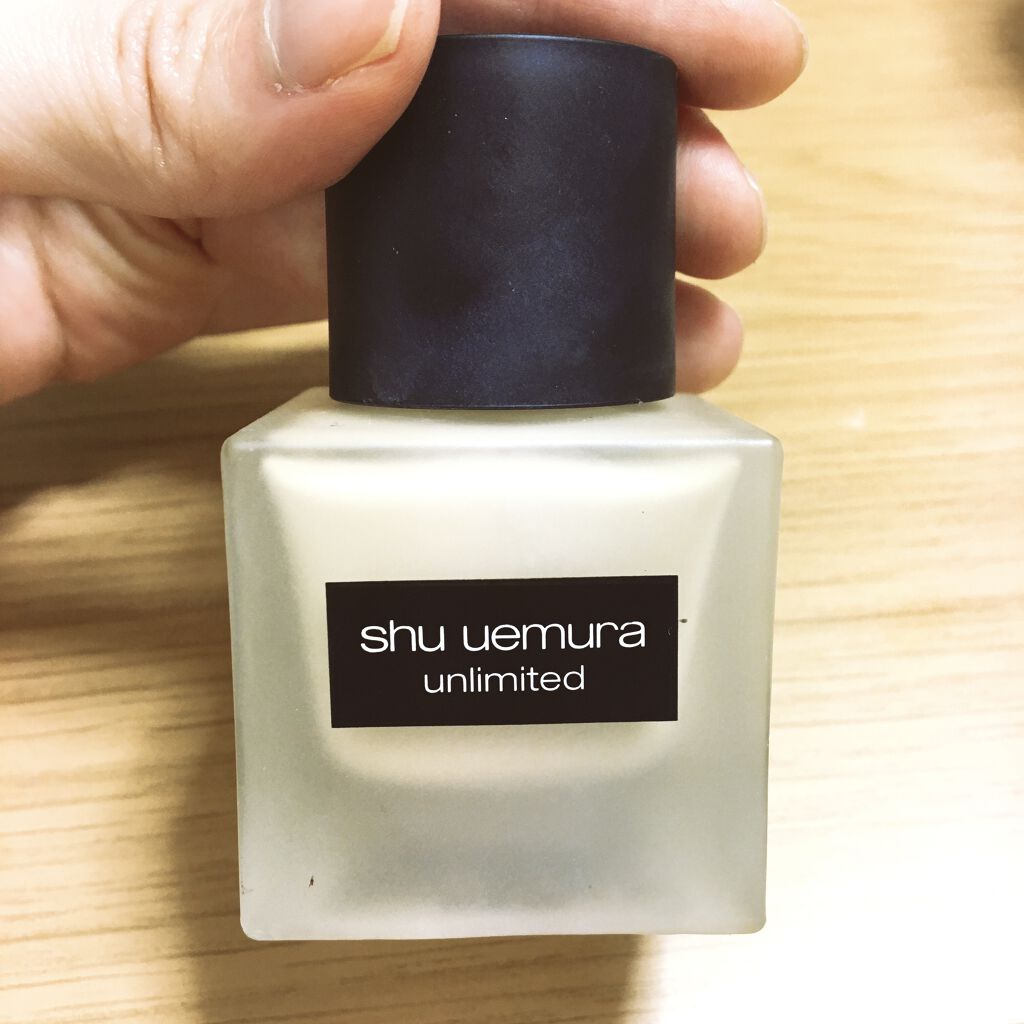 （旧）アンリミテッド ラスティング フルイド/shu uemura/リキッドファンデーションを使ったクチコミ（1枚目）