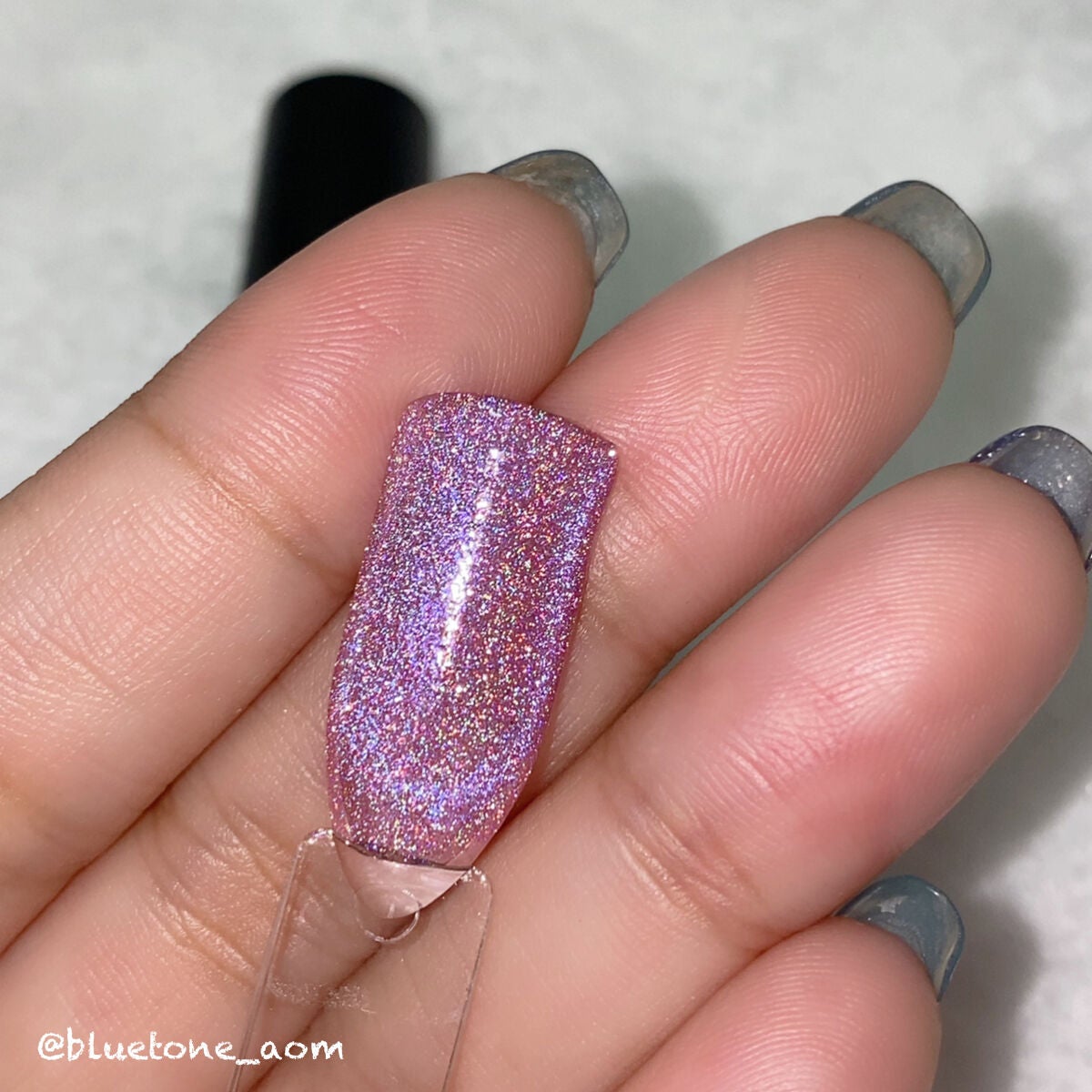 プレミアムフラッシュマグネットジェル/ネイル工房/ジェルネイルを使ったクチコミ(6枚目)