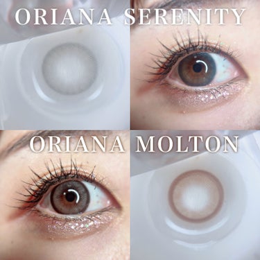 I-SHA LENS ORIANA MOLTON/蜜のレンズ/カラーコンタクトレンズを使ったクチコミ（2枚目）