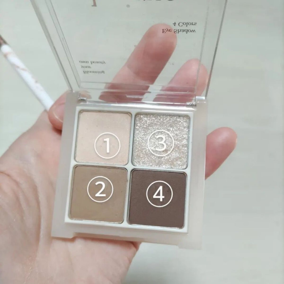 アンダーアイメーカー/dasique/アイシャドウパレットを使ったクチコミ（3枚目）