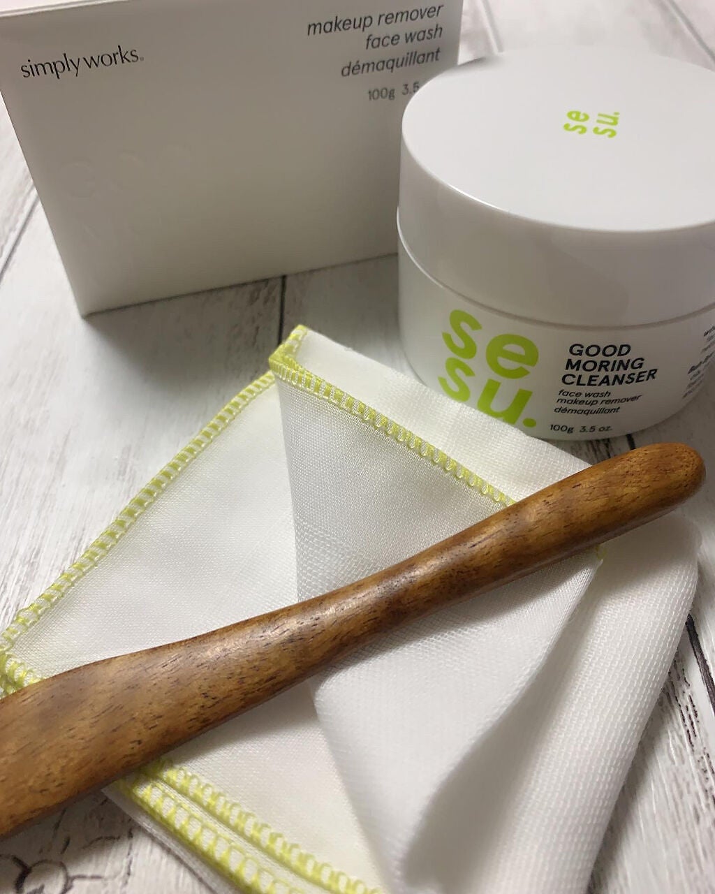 GOOD MORING CLEANSER/simply works/クレンジングバームを使ったクチコミ(3枚目)