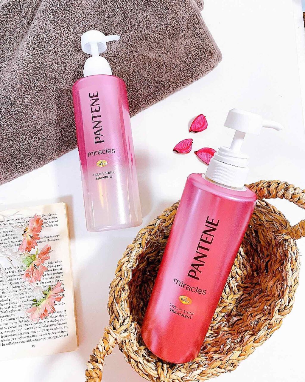 ミラクルズ カラーシャイン シャンプー／トリートメント/パンテーン/市販シャンプーを使ったクチコミ（2枚目）