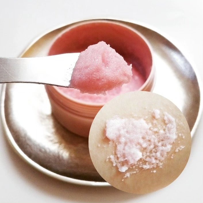 Q+Me スウィート ボム タラソ スクラブ/AGARISM/バスト・ヒップケアを使ったクチコミ（3枚目）