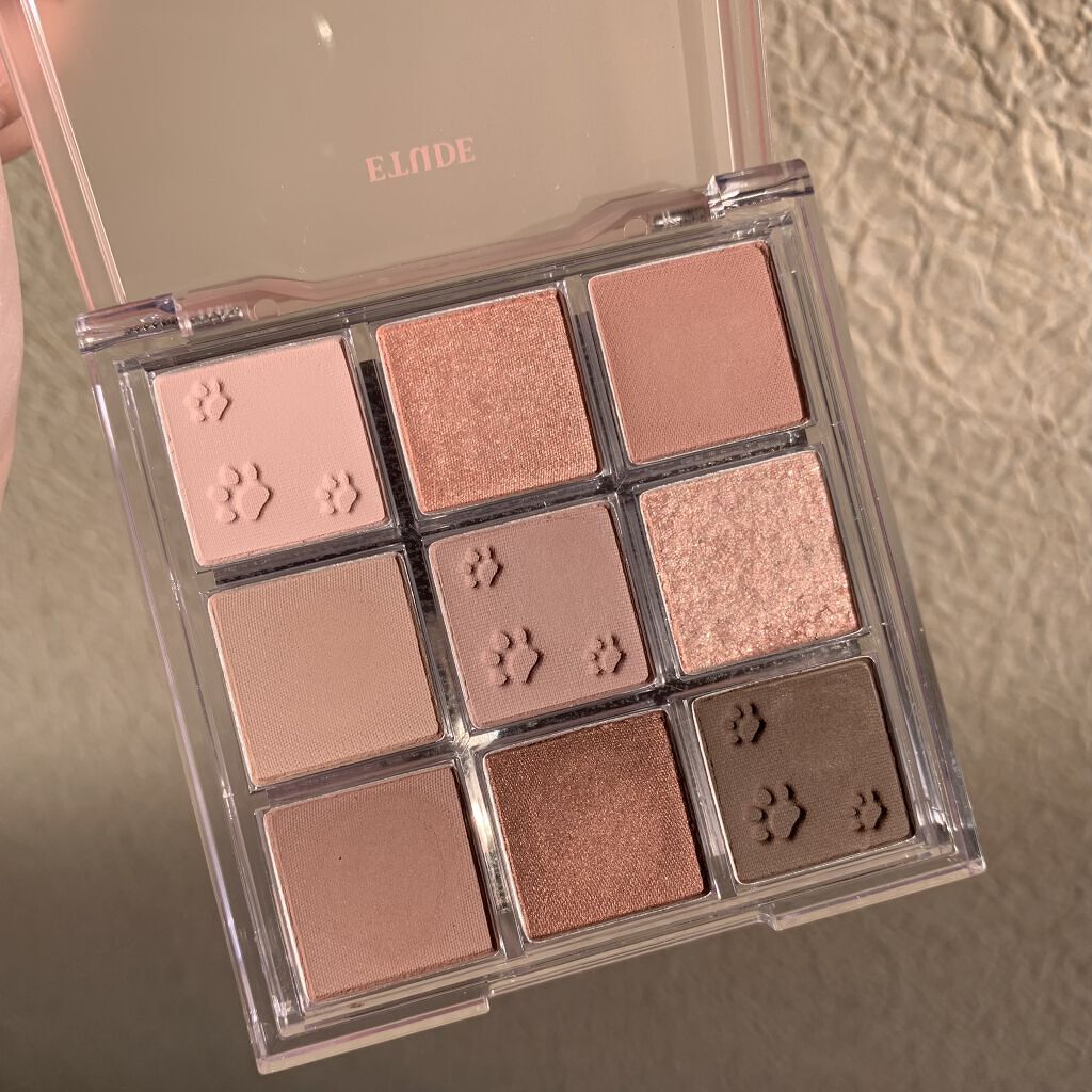 プレイカラーアイズ ダスティキャット/ETUDE/アイシャドウパレットを使ったクチコミ（1枚目）