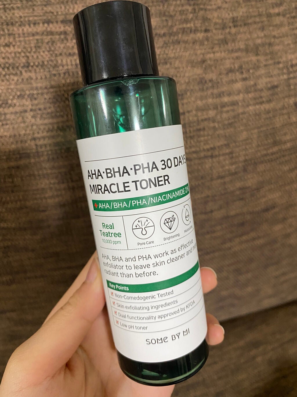 AHA·BHA·PHA 30デイズミラクルトナー/SOME BY MI/化粧水を使ったクチコミ(2枚目)
