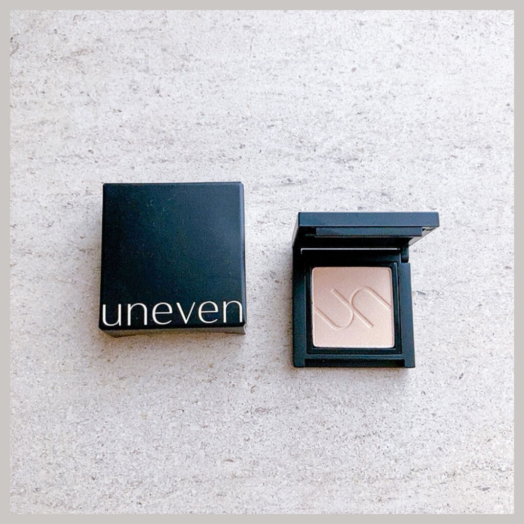 アイシャドウ クルーシャル/uneven/単色アイシャドウを使ったクチコミ（2枚目）