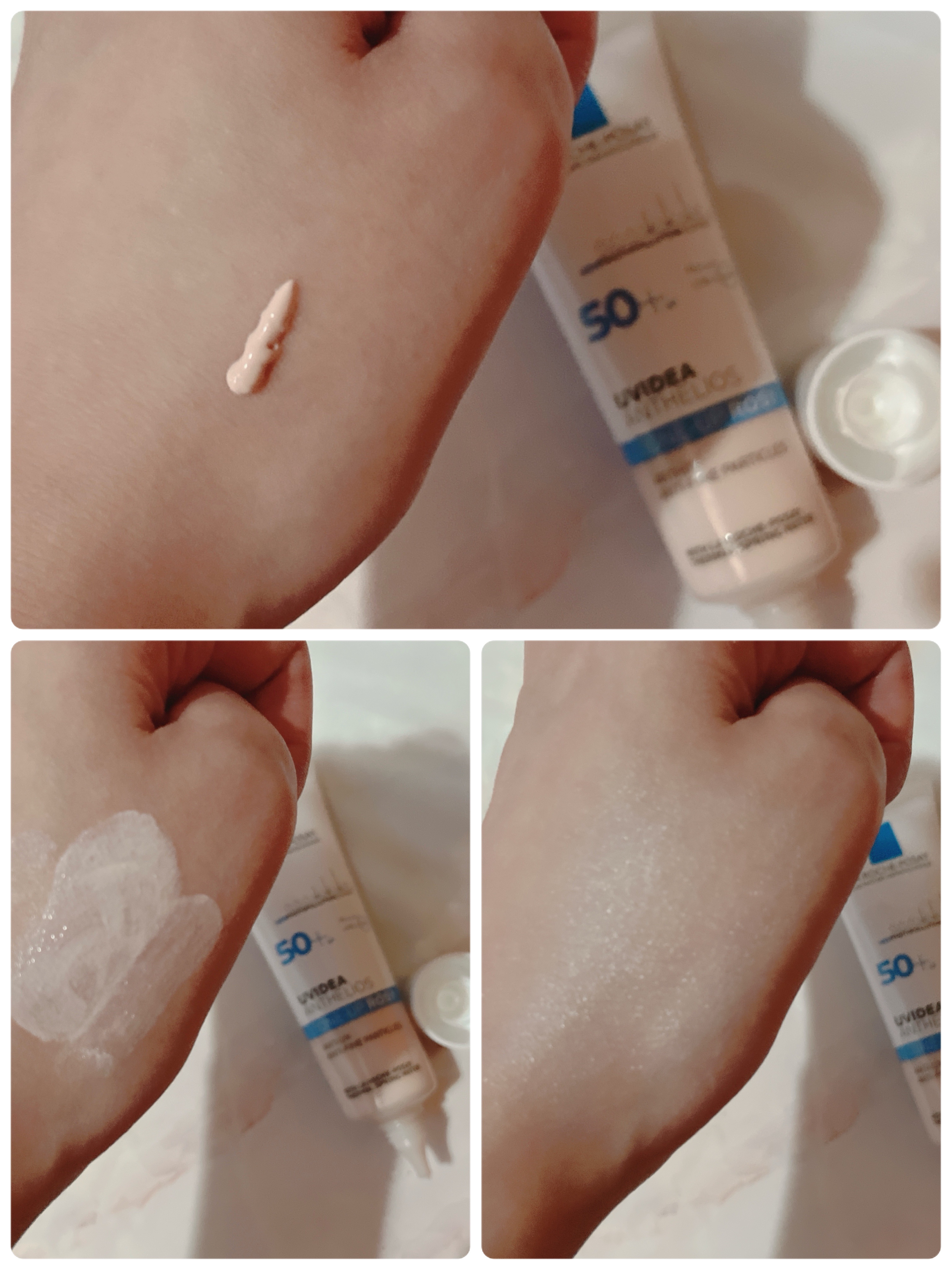 UVイデア XL プロテクショントーンアップ ローズ/ラ ロッシュ ポゼ/日焼け止めクリームを使ったクチコミ（3枚目）