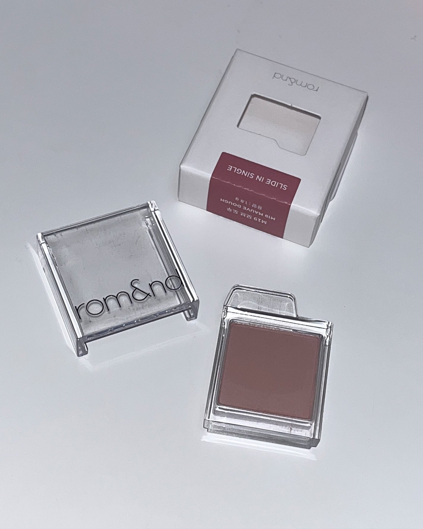 スライドインシングル/rom&nd/単色アイシャドウを使ったクチコミ(4枚目)