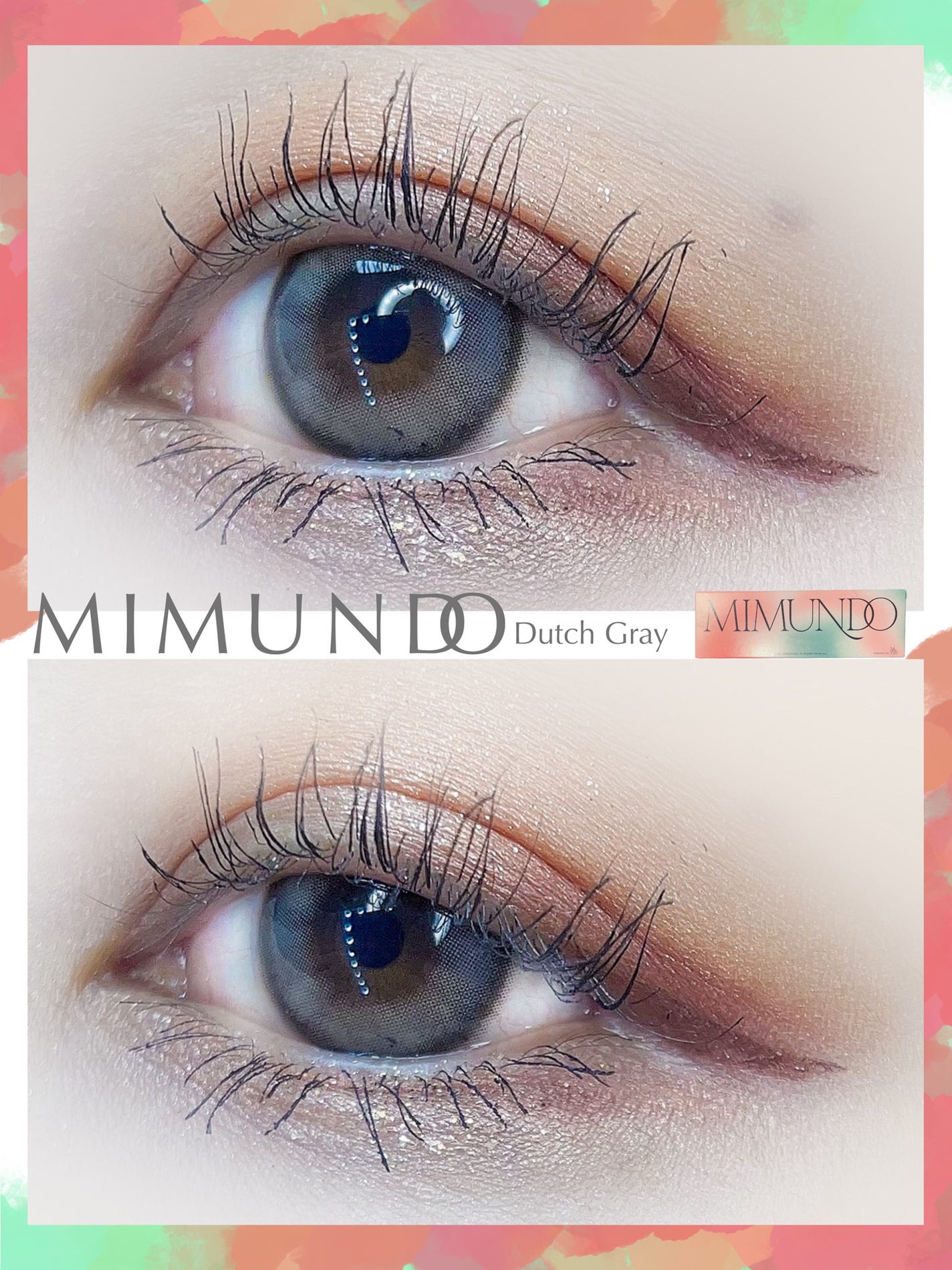 Lucir 1Day/mimundo/カラーコンタクトレンズを使ったクチコミ(3枚目)