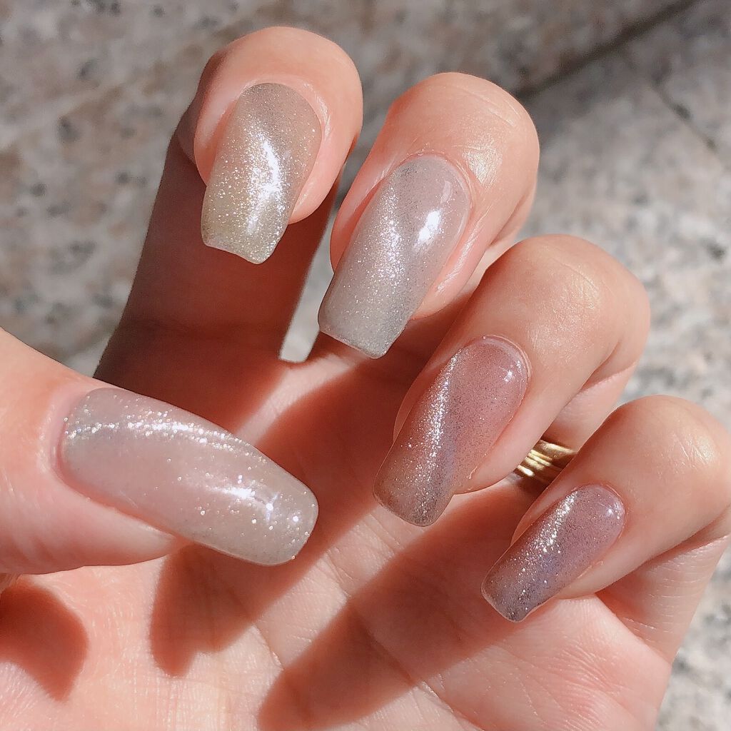 マグネットジェル/NAILTOWN/ジェルネイルを使ったクチコミ（2枚目）