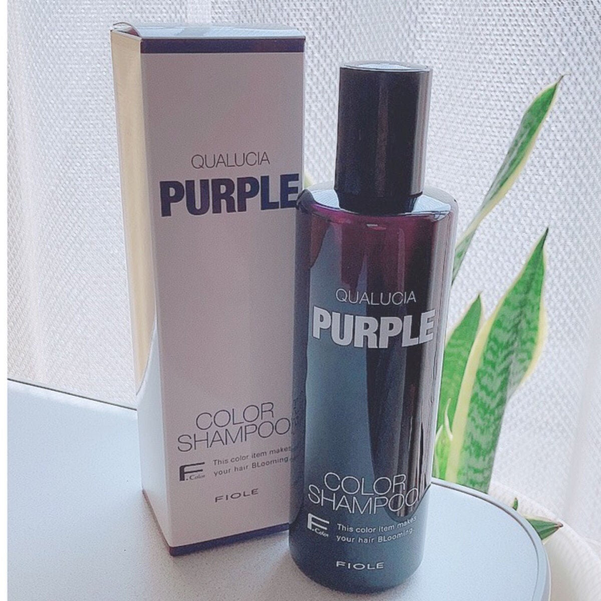 クオルシア カラーシャンプー/クオルシア/市販シャンプーを使ったクチコミ(1枚目)