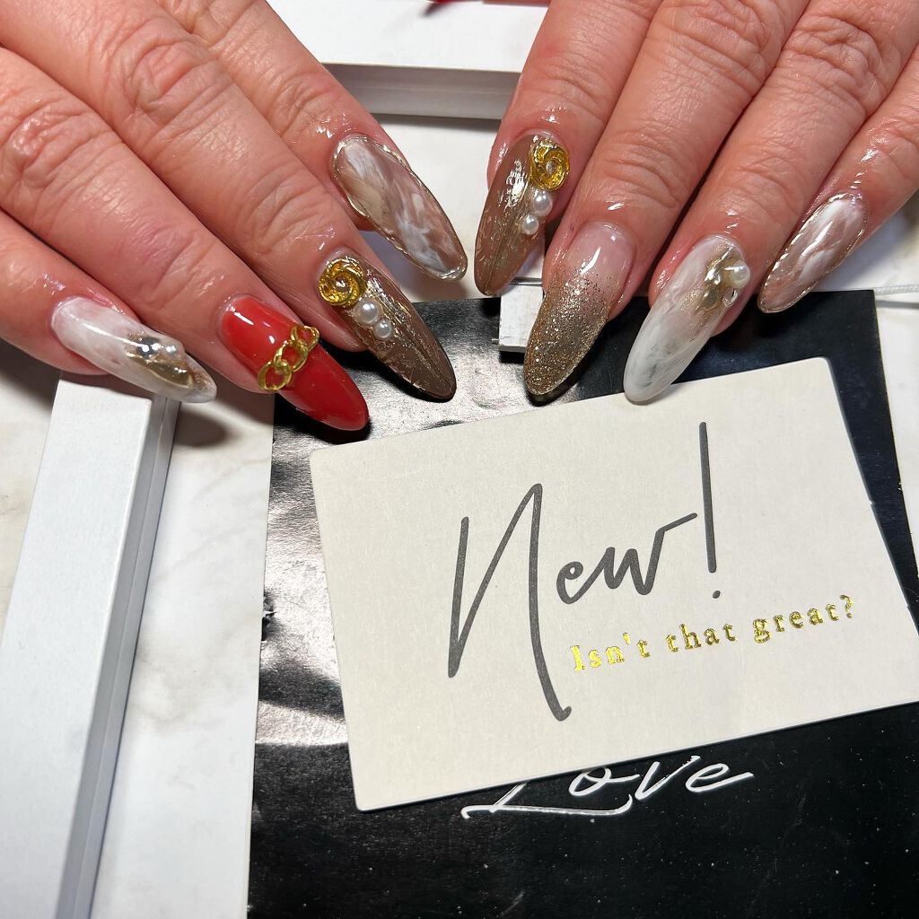 cst on LIPS 「#ロングネイル#nuancenail#long💅#ネイル好きな..」(2枚目)