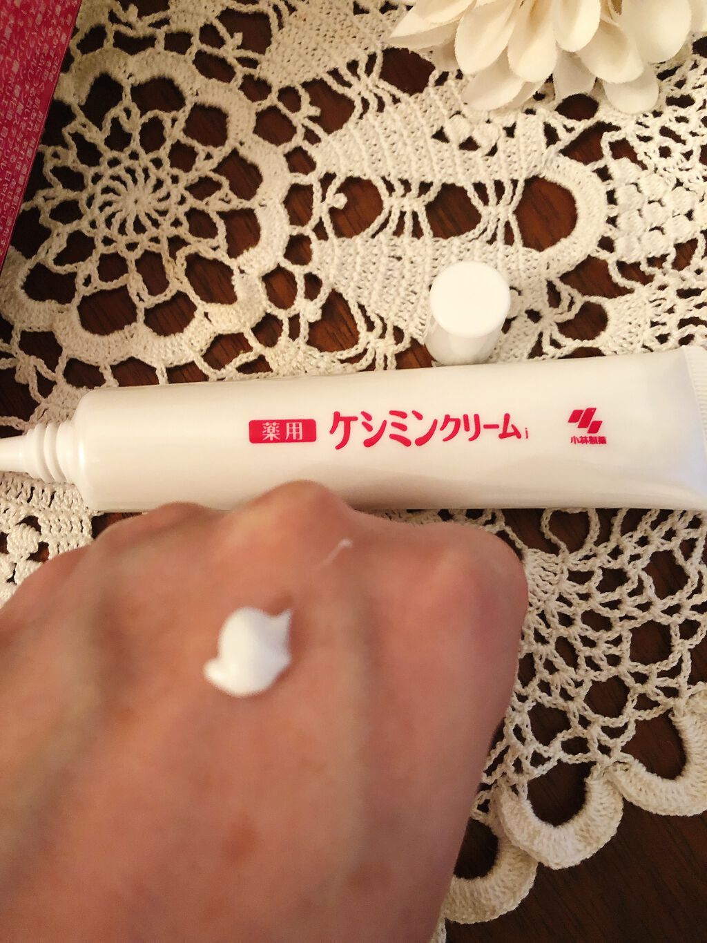 ケシミンクリーム f/ケシミン/フェイスクリームを使ったクチコミ（2枚目）