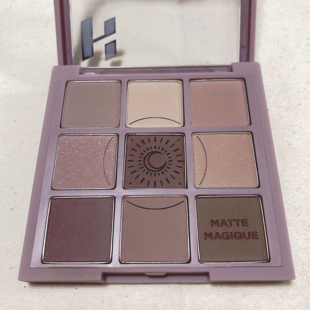 マイフェイブムードアイパレット 9カラー/HOLIKA HOLIKA/アイシャドウパレットを使ったクチコミ（3枚目）