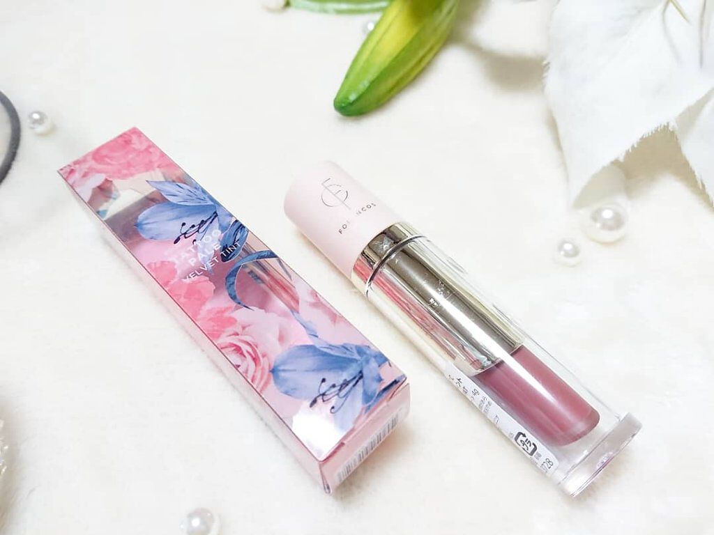 タトゥーベルベットティント/フォレンコス/リップティントを使ったクチコミ（1枚目）