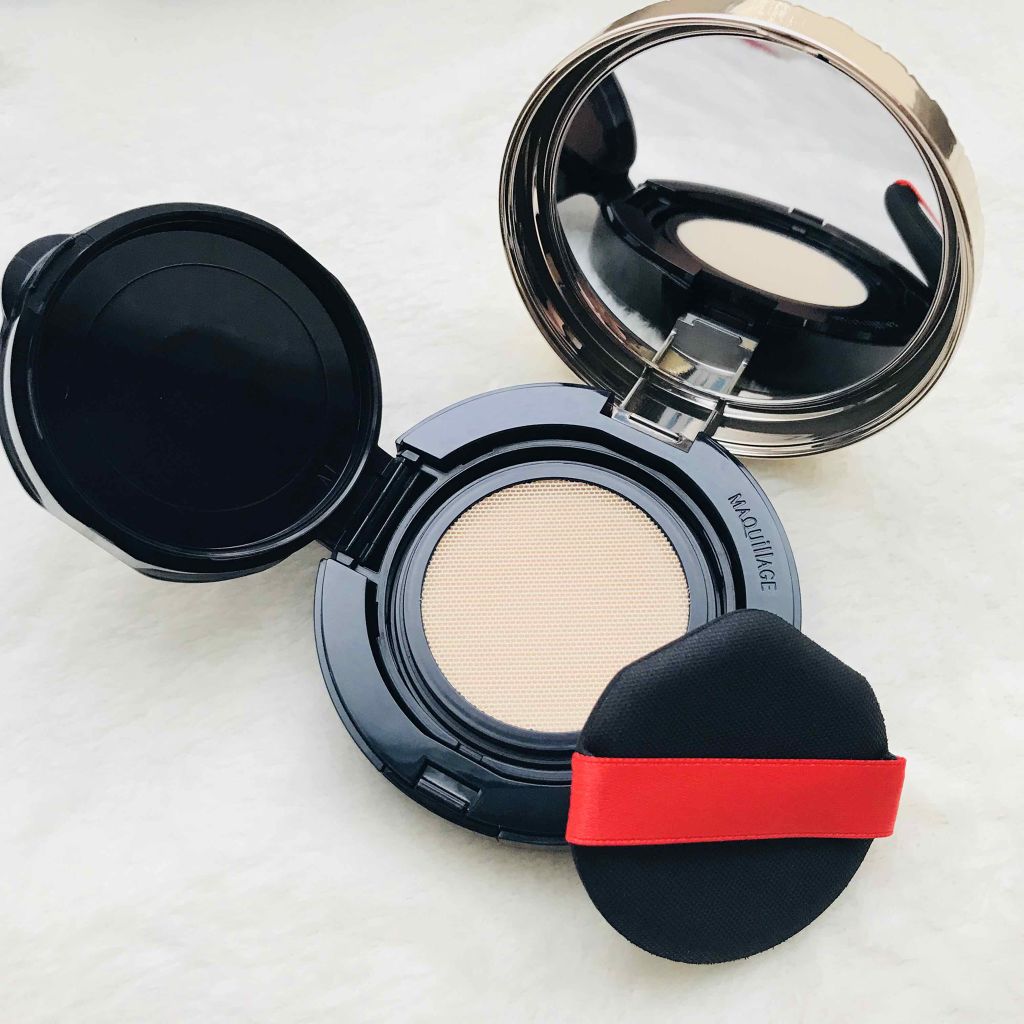 ドラマティックジェリーコンパクト/マキアージュ/クッションファンデーションを使ったクチコミ(2枚目)