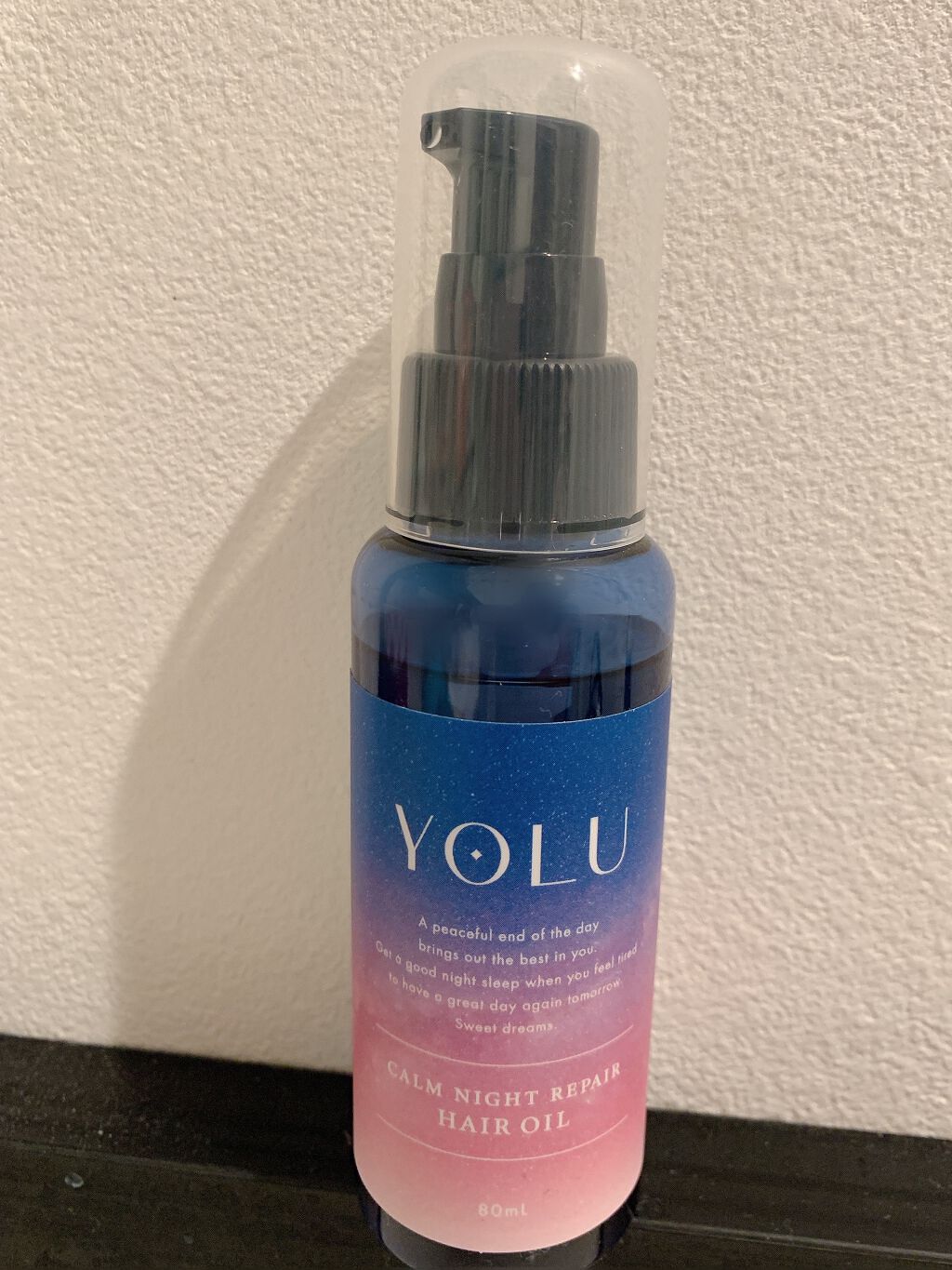 カームナイトリペアシャンプー／トリートメント/YOLU/市販シャンプーを使ったクチコミ（2枚目）