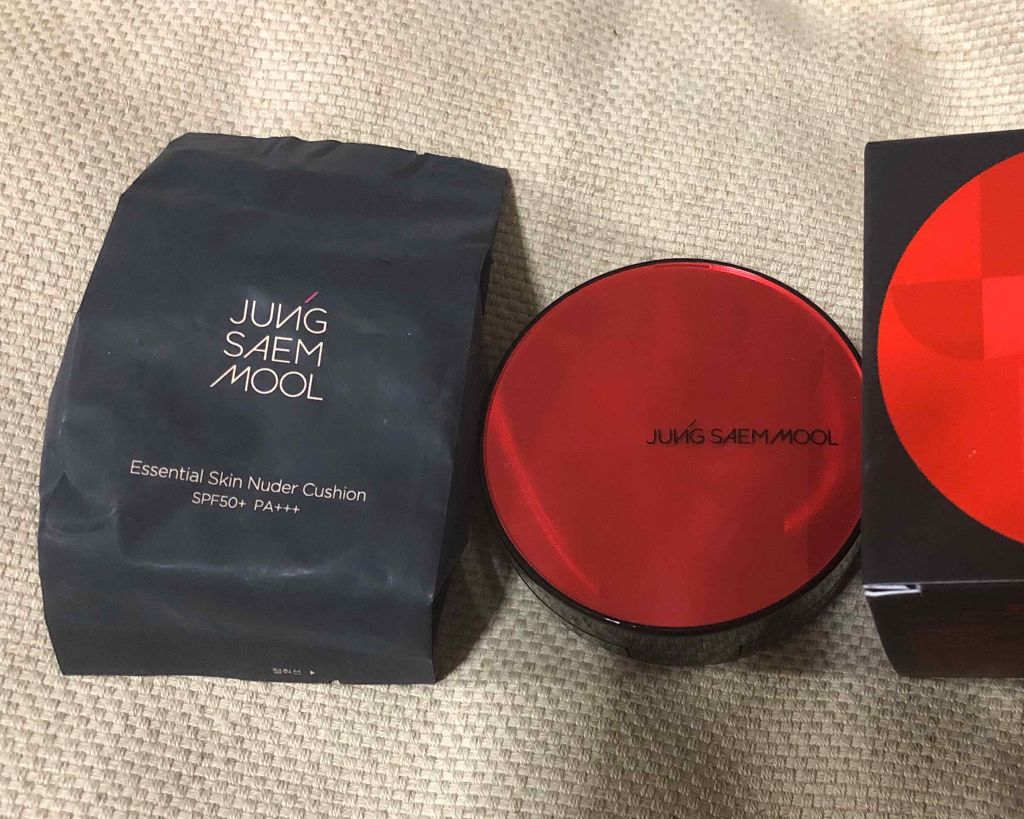 エッセンシャル スキン ヌーダー クッション/JUNG SAEM MOOL/クッションファンデーションを使ったクチコミ(3枚目)