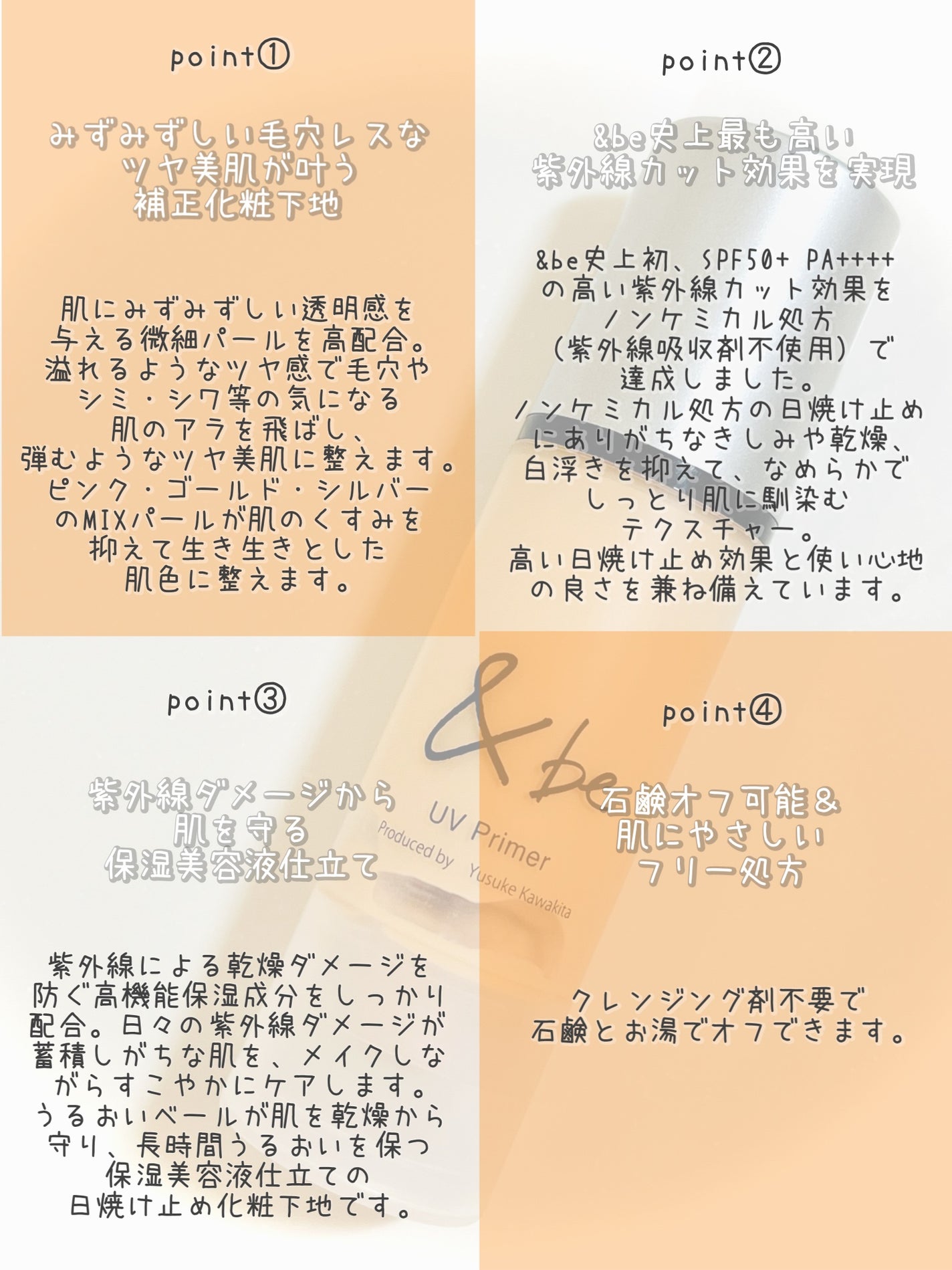 &be UVプライマー/&be/化粧下地を使ったクチコミ(3枚目)