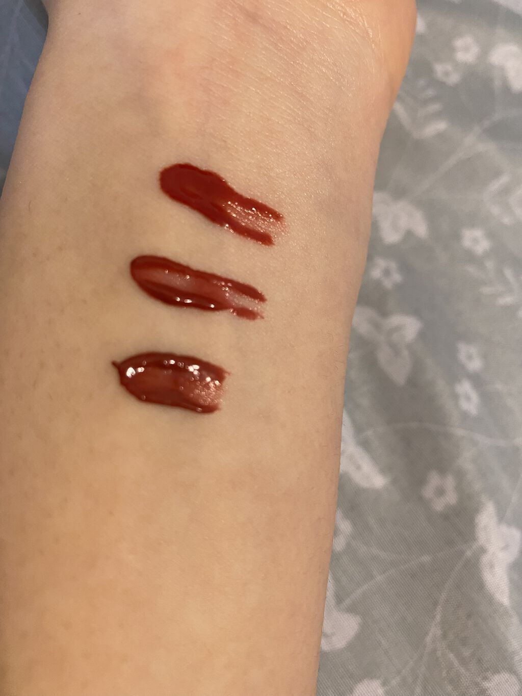 グラスティングウォーターティント/rom&nd/リップティントを使ったクチコミ（2枚目）