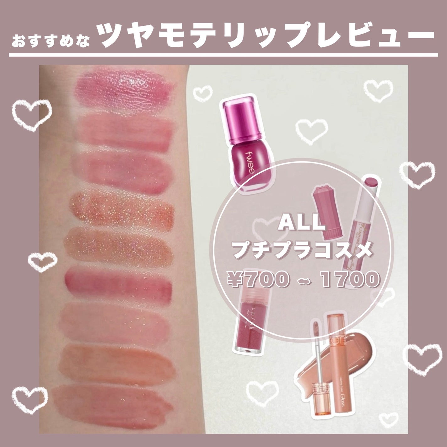 むちぷるティント/キャンメイク/リップティントを使ったクチコミ(1枚目)