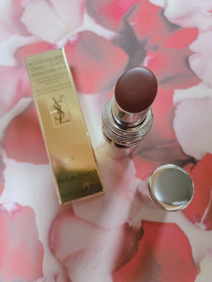 YSL ラブシャイン キャンディグレーズ/YVES SAINT LAURENT BEAUTE/口紅を使ったクチコミ(2枚目)