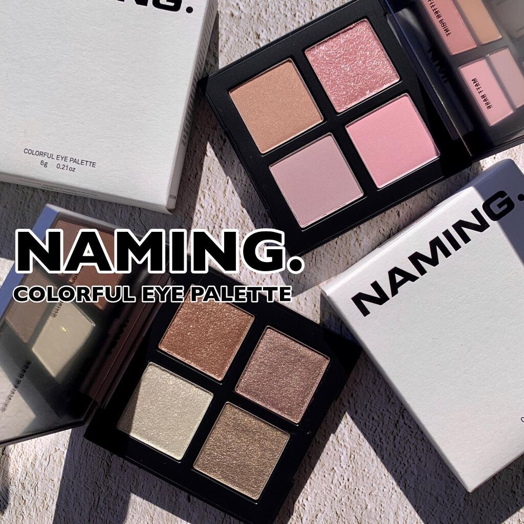 COLORFUL EYE PALETTE/NAMING./アイシャドウパレットを使ったクチコミ（1枚目）
