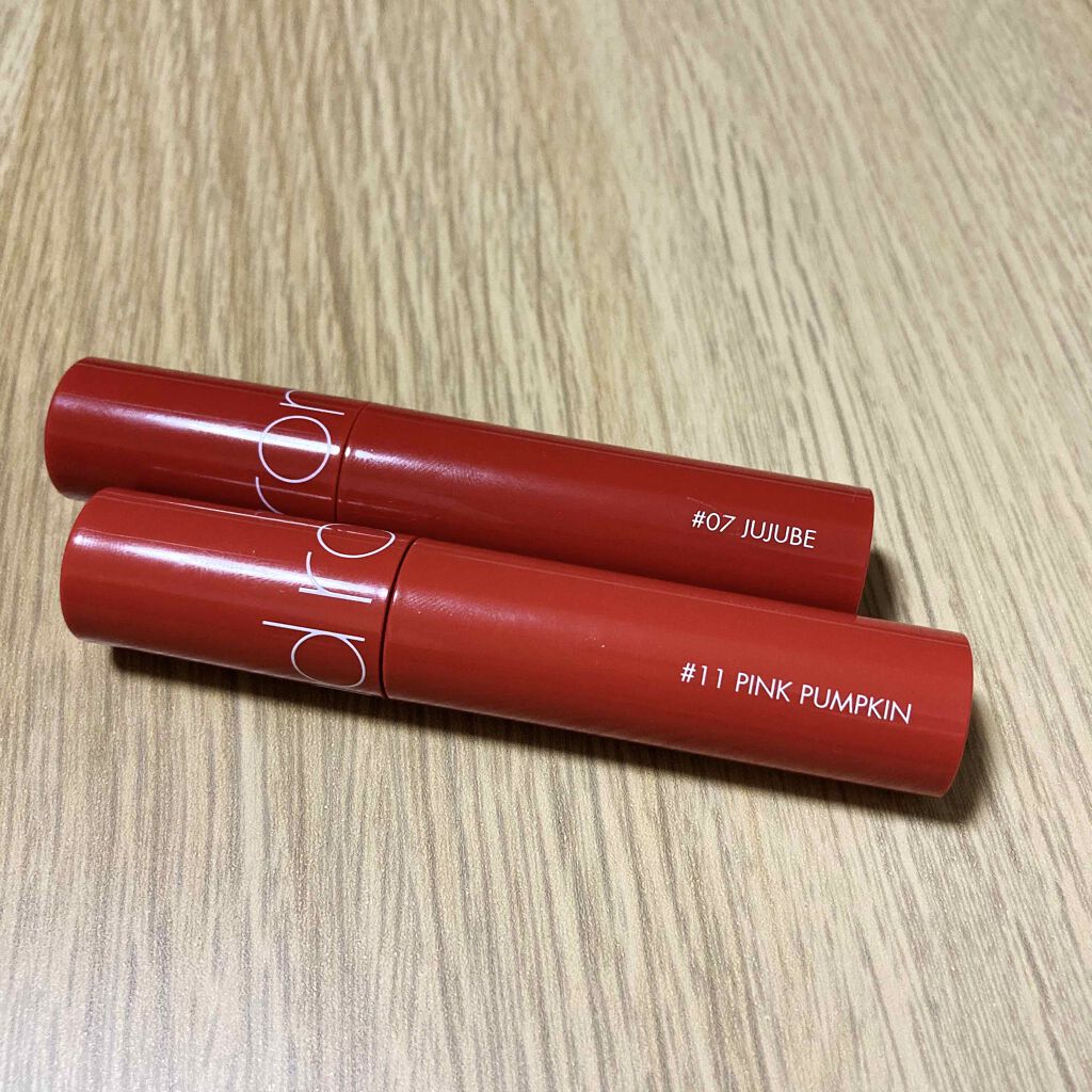 ジューシーラスティングティント/rom&nd/リップティントを使ったクチコミ(1枚目)