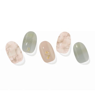 PEU DE LIBERTE GEL NAIL STICKER 001.Elegance marble