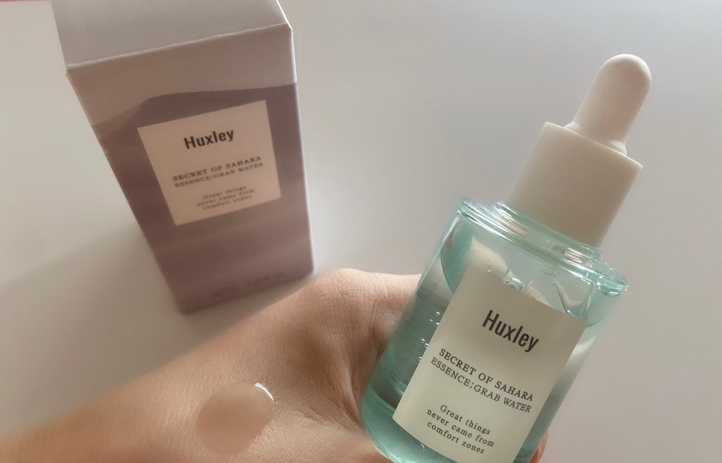 エッセンス;グラブウォーター/Huxley/美容液を使ったクチコミ(2枚目)