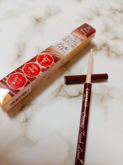 クリーミータッチライナー/キャンメイク/ジェルアイライナーを使ったクチコミ(2枚目)