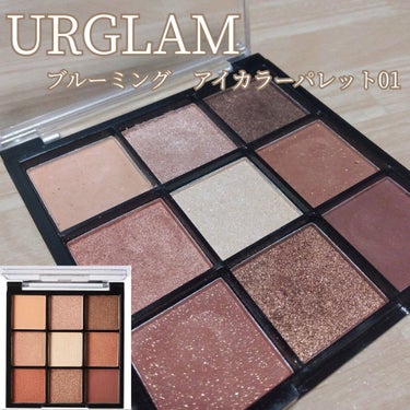 UR GLAM　BLOOMING EYE COLOR PALETTE/U R GLAM/アイシャドウパレットを使ったクチコミ（1枚目）