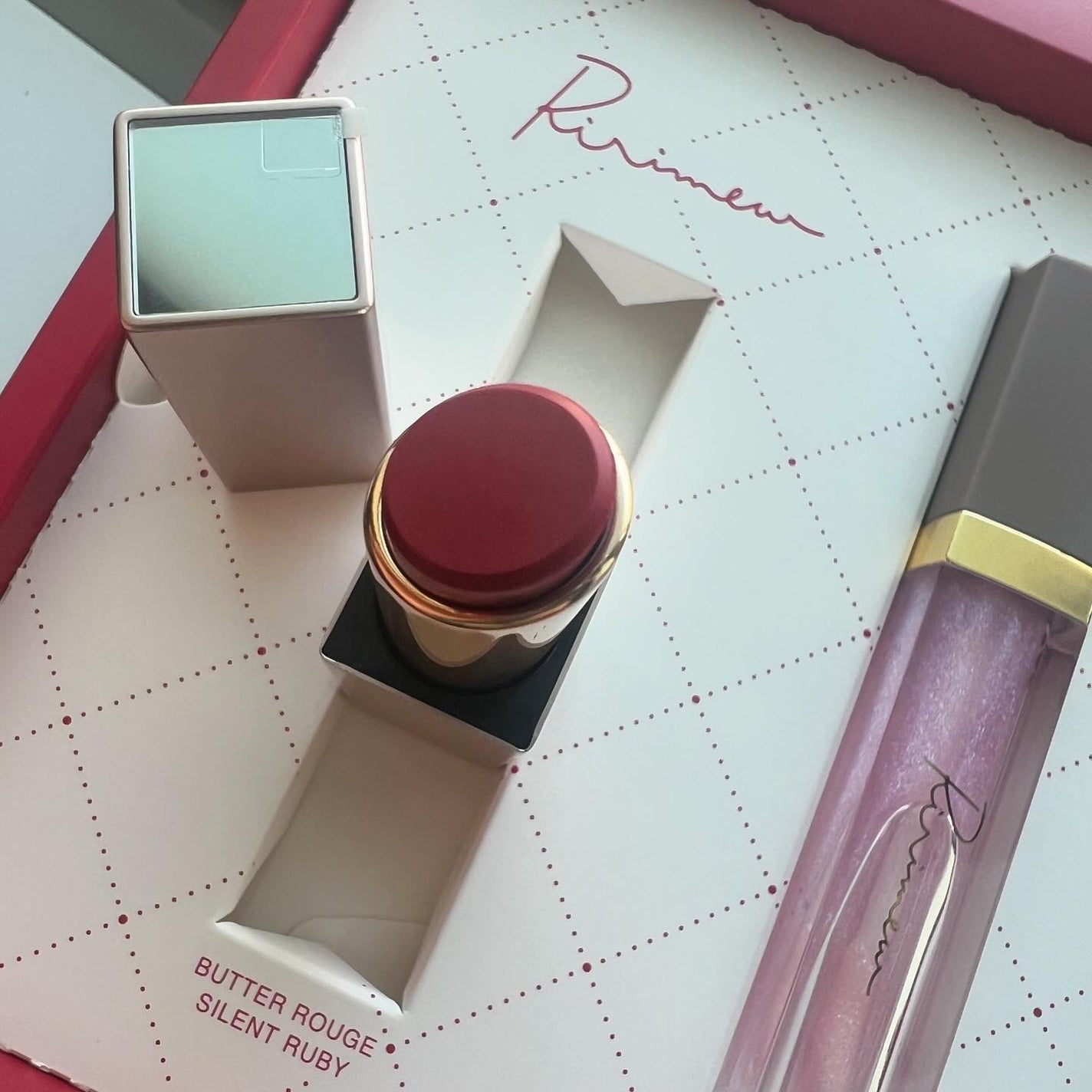 リリミュウ バタールージュ/Ririmew/口紅を使ったクチコミ(4枚目)