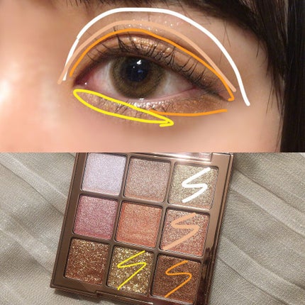 ワンピックアイシャドウパレット/APLIN/アイシャドウパレットを使ったクチコミ(2枚目)