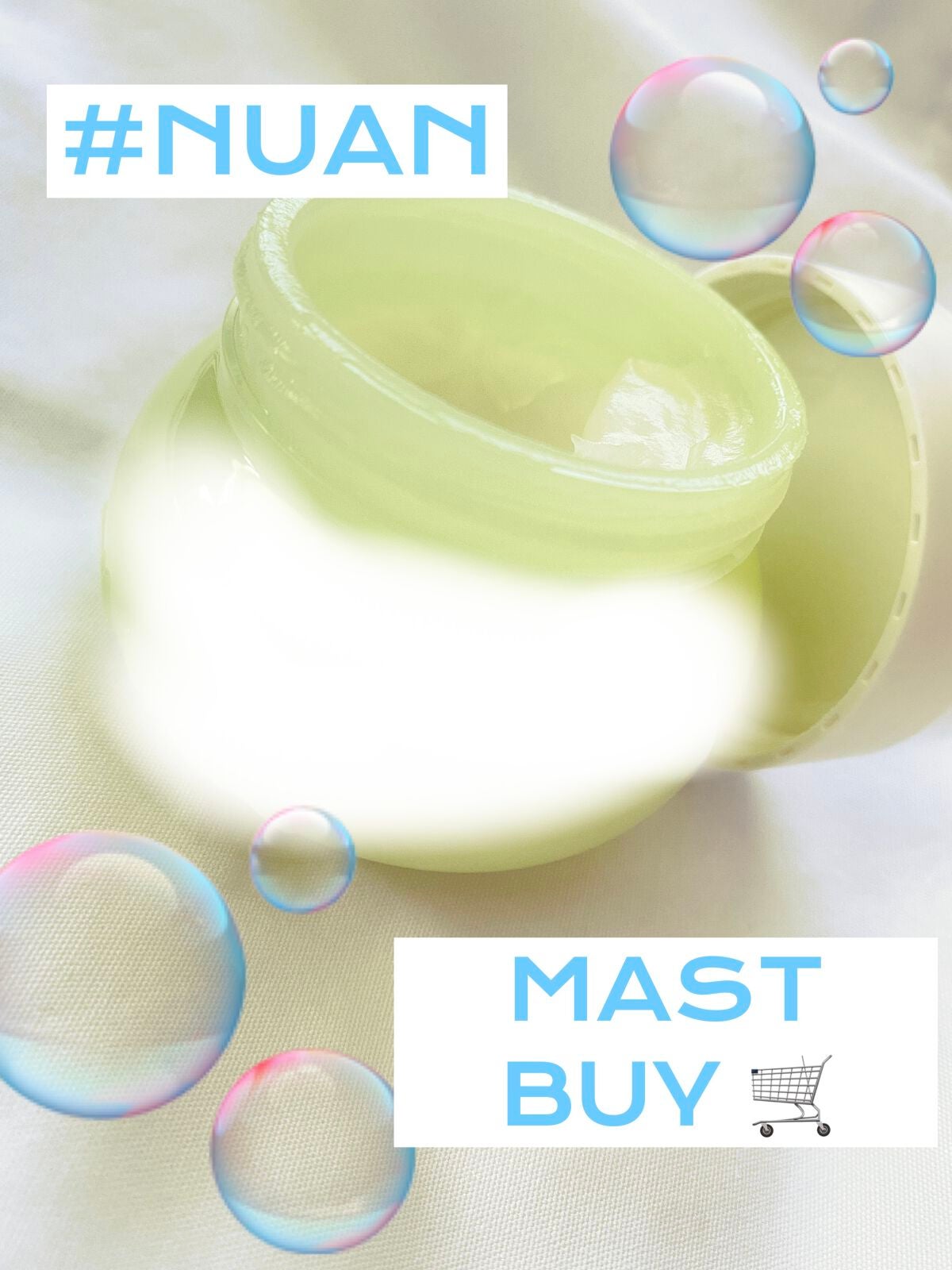 白玉もちウォータークリーム/NUAN/フェイスクリームを使ったクチコミ(4枚目)