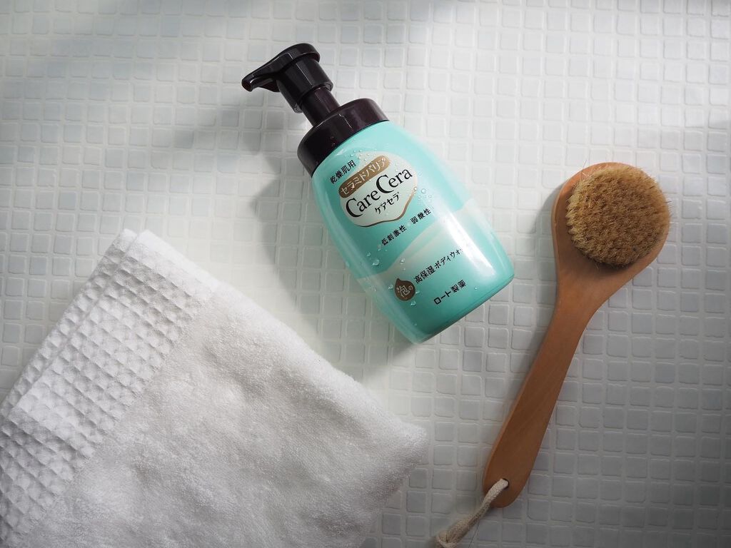 泡の高保湿ボディウォッシュ/ケアセラ/ボディソープを使ったクチコミ（1枚目）
