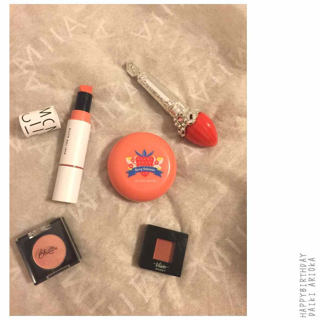 ベリーデリシャス クリームチーク/ETUDE/ジェル・クリームチークを使ったクチコミ（2枚目）