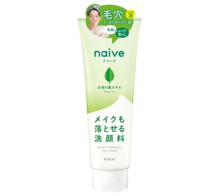 ナイーブ メイク落とし洗顔フォーム(お茶の葉エキス配合)