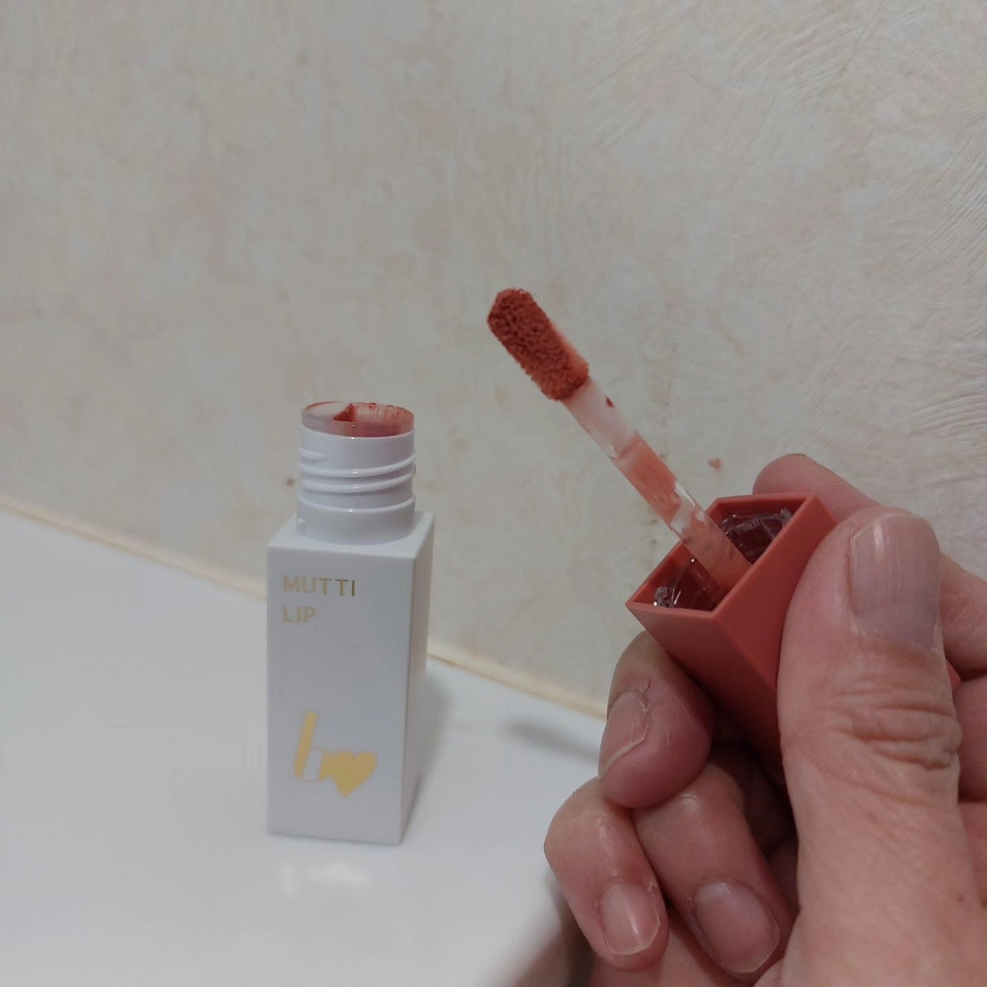 むっちリップR/b idol/口紅を使ったクチコミ(2枚目)