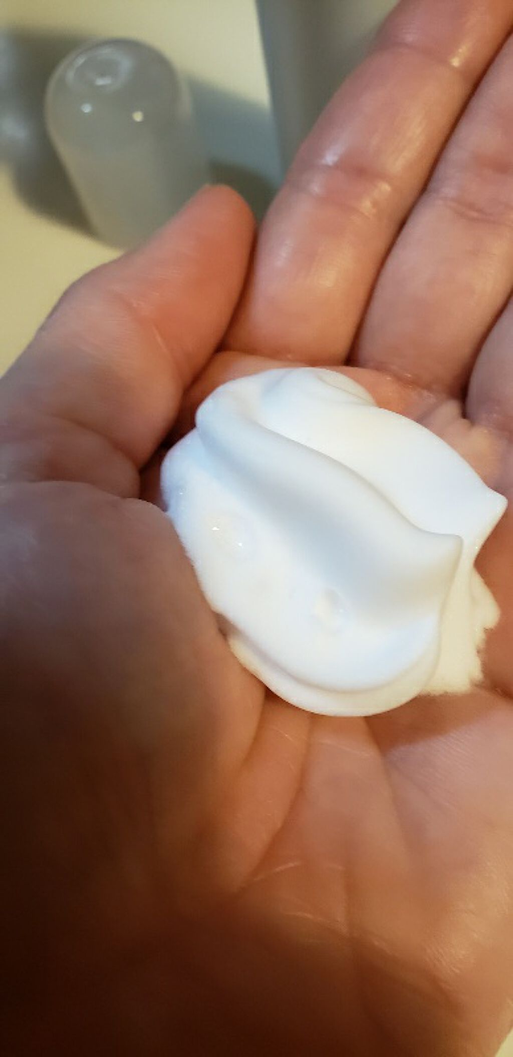 炭酸ホワイトクリーミーホイップ/肌ナチュール/泡洗顔を使ったクチコミ（3枚目）