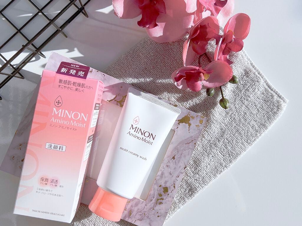 アミノモイスト モイストクリーミィ ウォッシュ/ミノン/洗顔フォームを使ったクチコミ(9枚目)