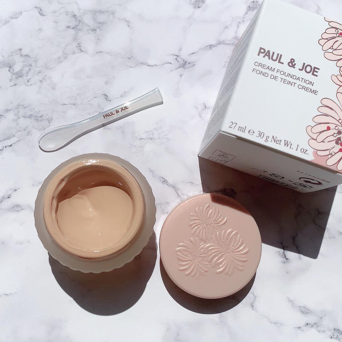 フォンダン クリーム ファンデーション/PAUL & JOE BEAUTE/クリーム・エマルジョンファンデーションを使ったクチコミ（2枚目）