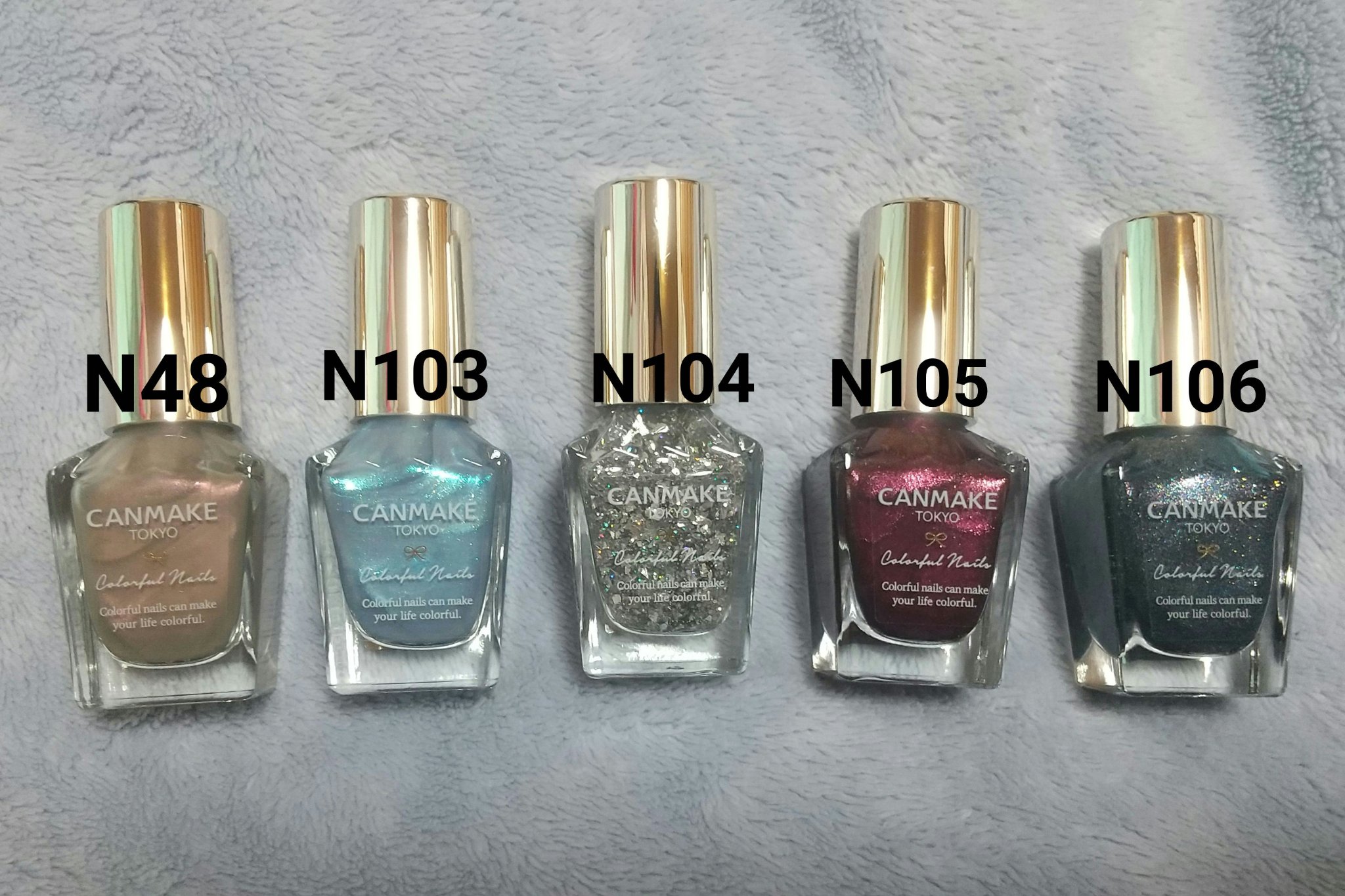 カラフルネイルズ/キャンメイク/マニキュアを使ったクチコミ（3枚目）