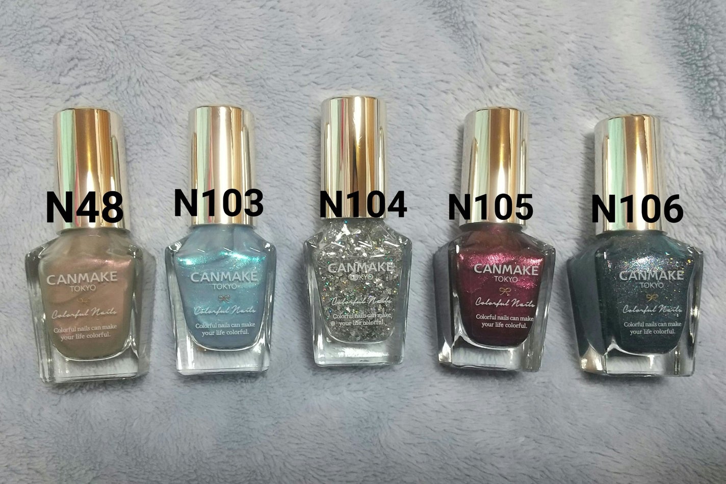 カラフルネイルズ/キャンメイク/マニキュアを使ったクチコミ(3枚目)